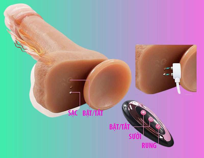 Cách sử dụng dương vật giả Dildo